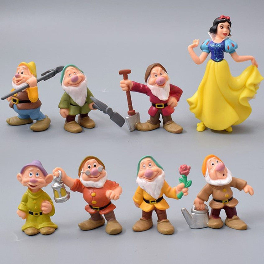 smart anime buy Snow White And Seven Dwarfs Set Of 8 Pcs. Snow
