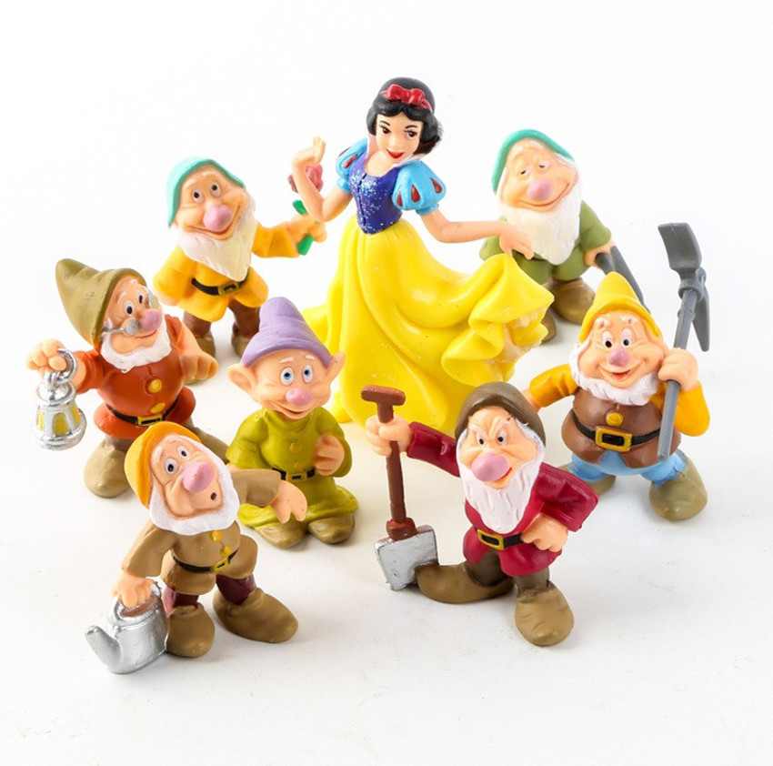 smart anime buy Snow White And Seven Dwarfs Set Of 8 Pcs. Snow