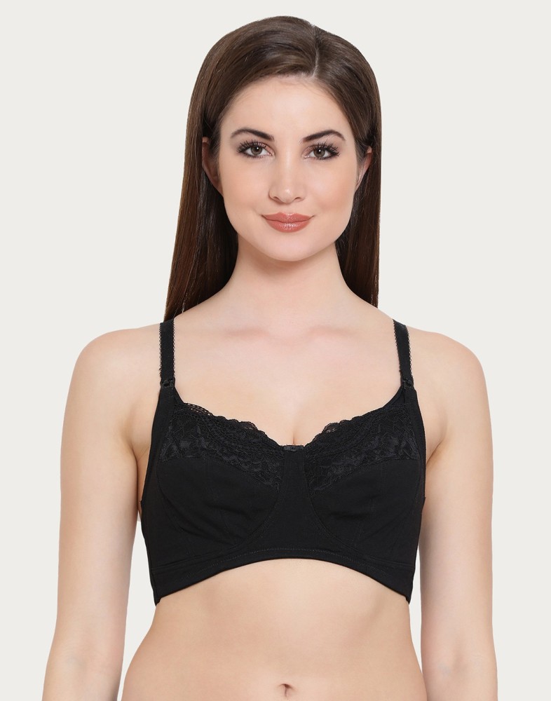 Buy Clovia Non Padded Cotton Maternity Bra - Pink Online at Low Prices in  India 