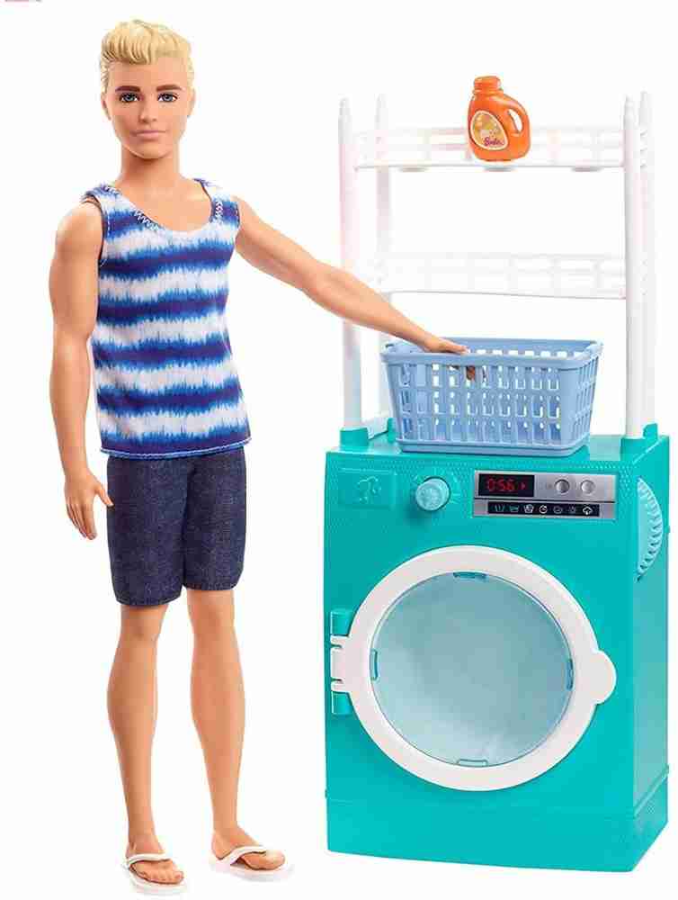 Ken doll with washing machine hotsell