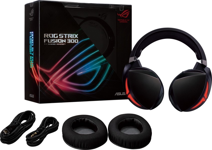 ASUS ROG Strix Fusion 300 Virtual 7.1 LED Gaming Wired Gaming Headset