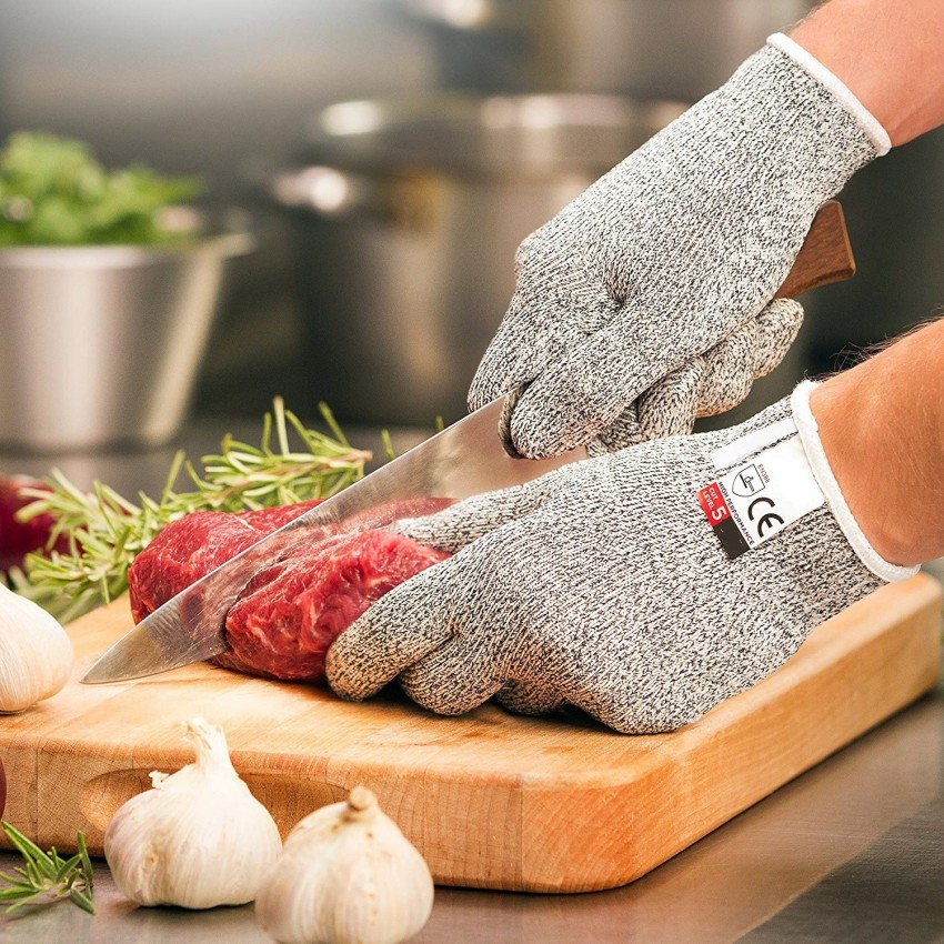 JvGood Cut Resistant Gloves Food Grade Level 5 Protection, Safety