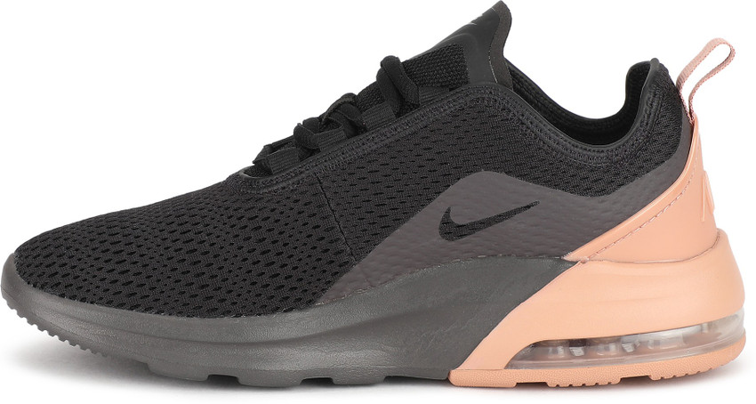 nike women's air max motion 2 shoes grey and peach