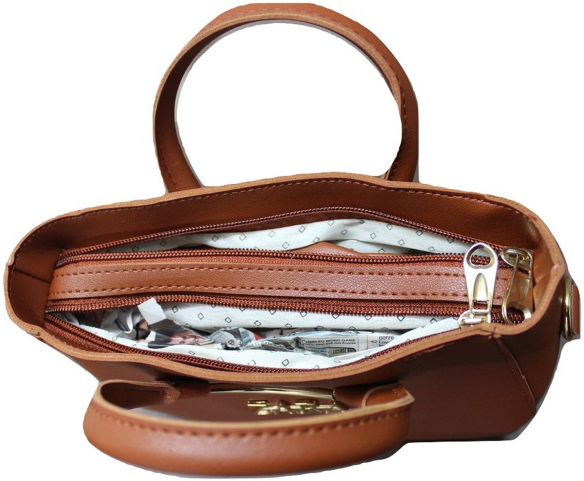 JM Brown Sling Bag ZARA BROWN SLING BAG BROWN Price in India