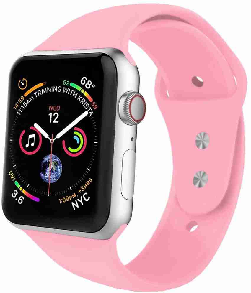 Pink iwatch series 3 on sale
