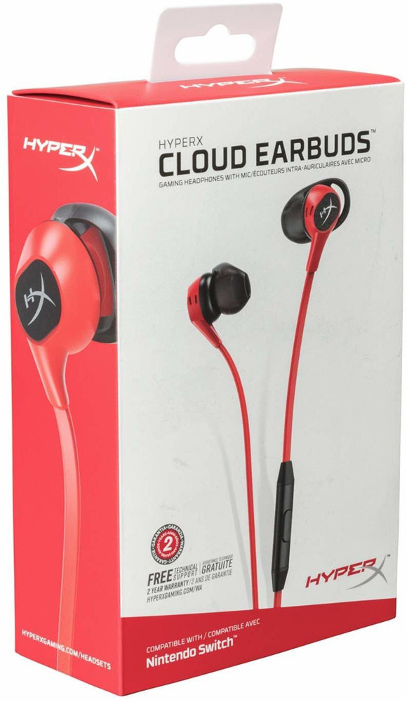 Hyperx cloud shop earbuds original