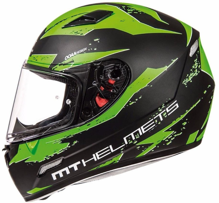MT MUGELLO VAPOR HELMET MATT GREEN Motorbike Helmet