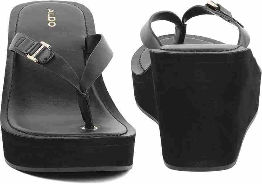 ALDO Women Black Wedges Buy ALDO Women Black Wedges Online at