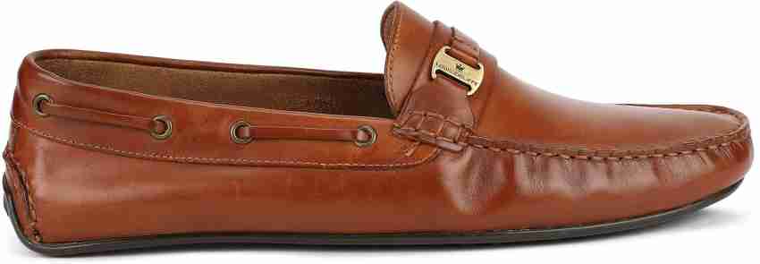 Buy Louis Philippe Men's Tan Loafers - 8(LPBCS28409) at