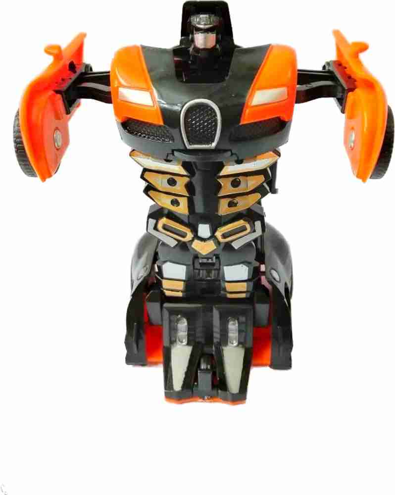 Orange transformer car top