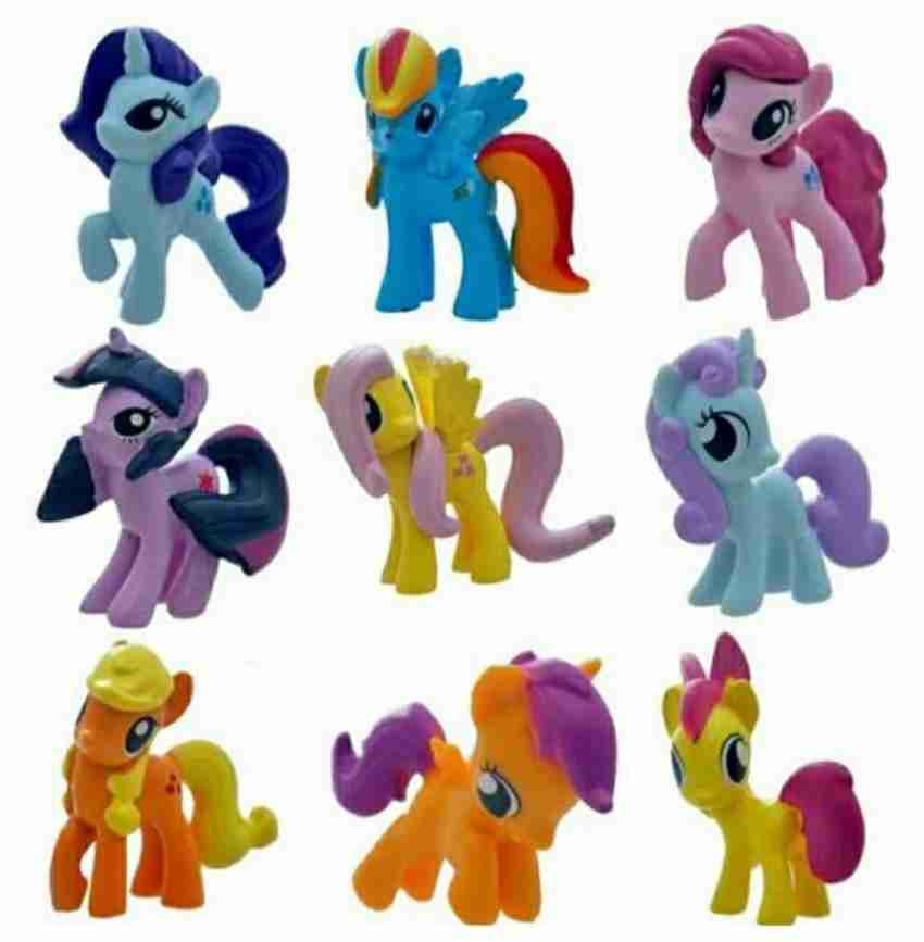 My Little Pony Toy Twilight Sparkle, Rarity & Fluttershy 3-Pack 