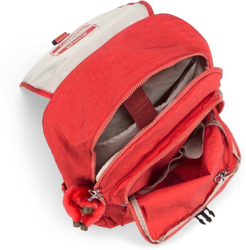 Kipling hotsell backpack red