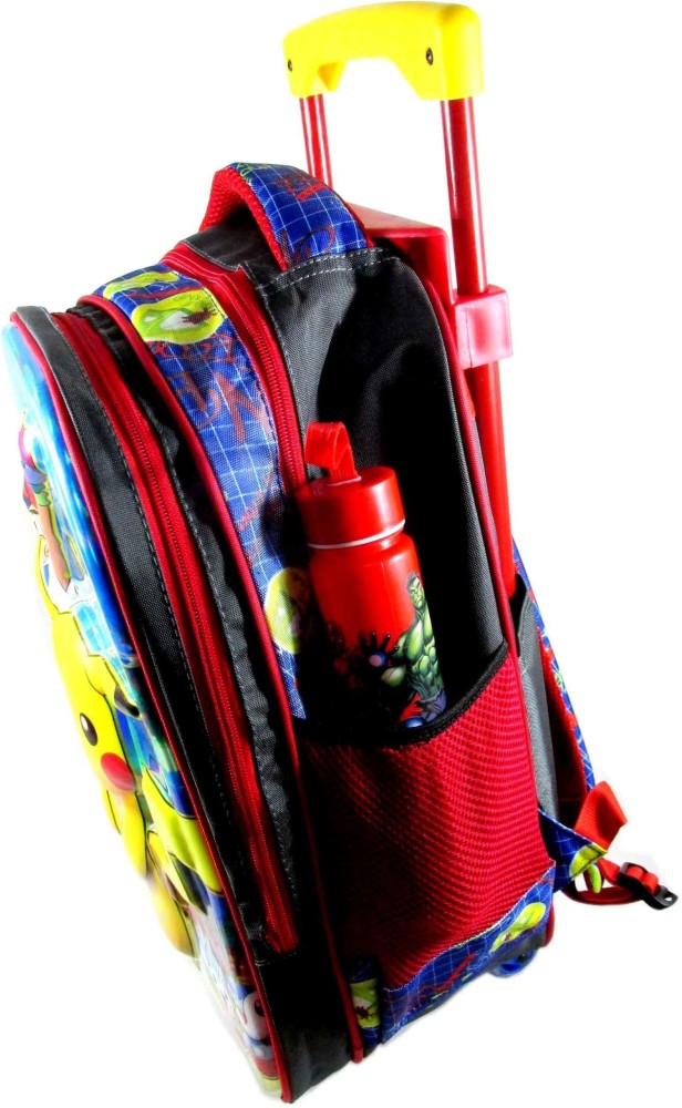 ehuntz Pokemon 5D embossed Trolley/Travel Bag school Bag (7  to 15 years) (EH1481) gift for kids Waterproof Trolley - Trolley