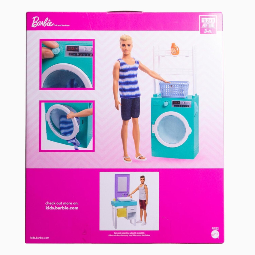 Ken doll sales laundry set