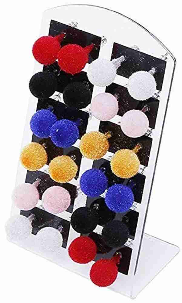 Velvet earrings top