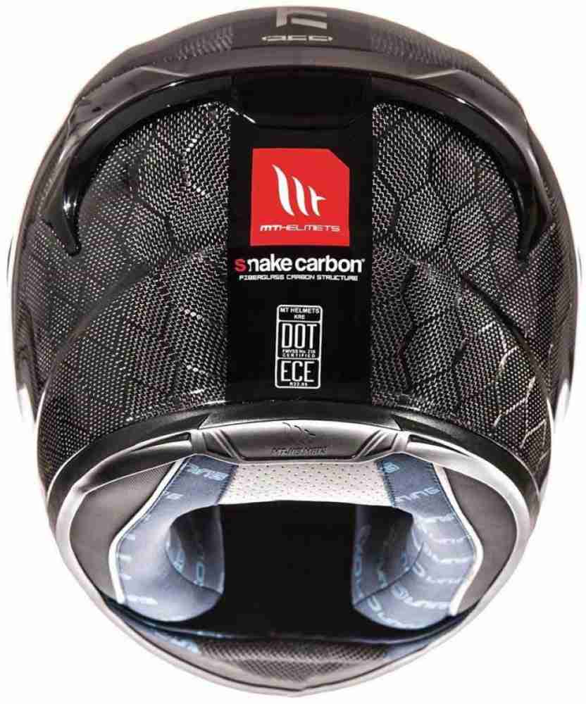 MT KRE SNAKE CARBON GLOSS HELMET Motorbike Helmet - Buy MT KRE SNAKE CARBON  GLOSS HELMET Motorbike Helmet Online at Best Prices in India - Motorbike