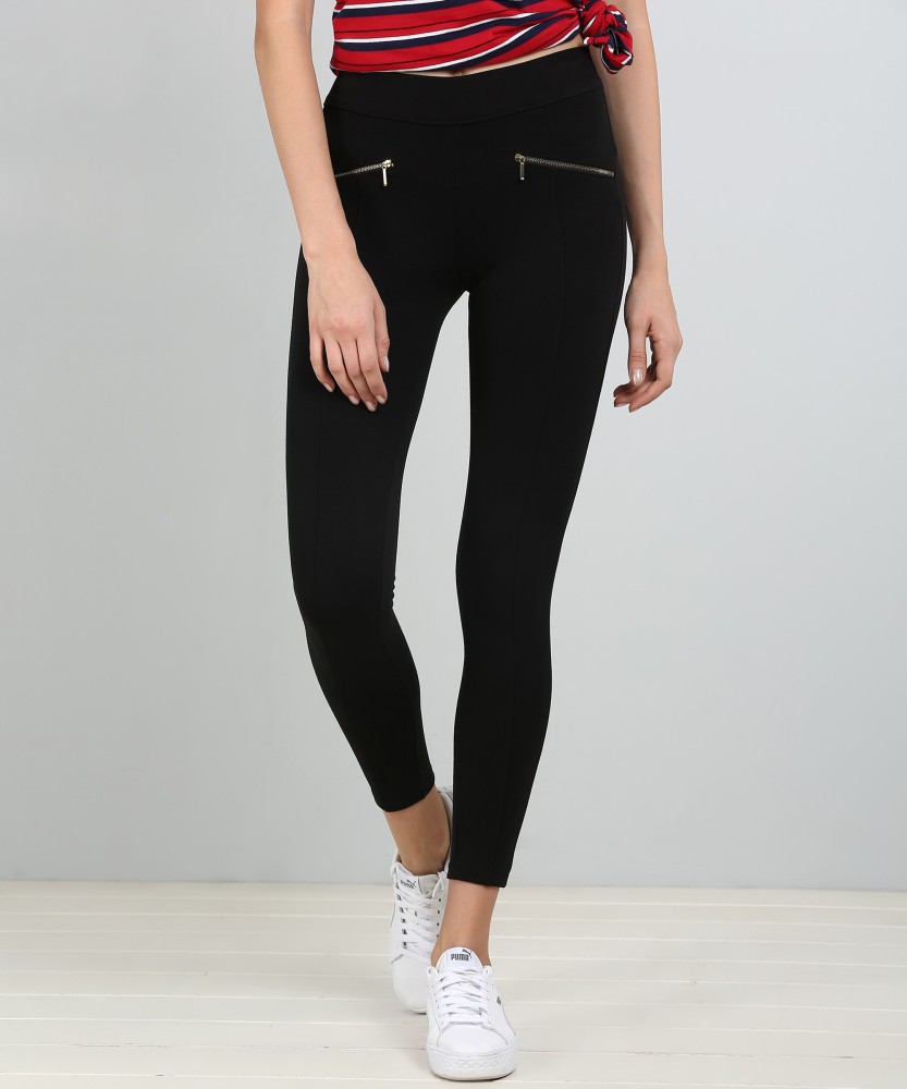 Buy Kraus Jeans Black Tregging online at Flipkart