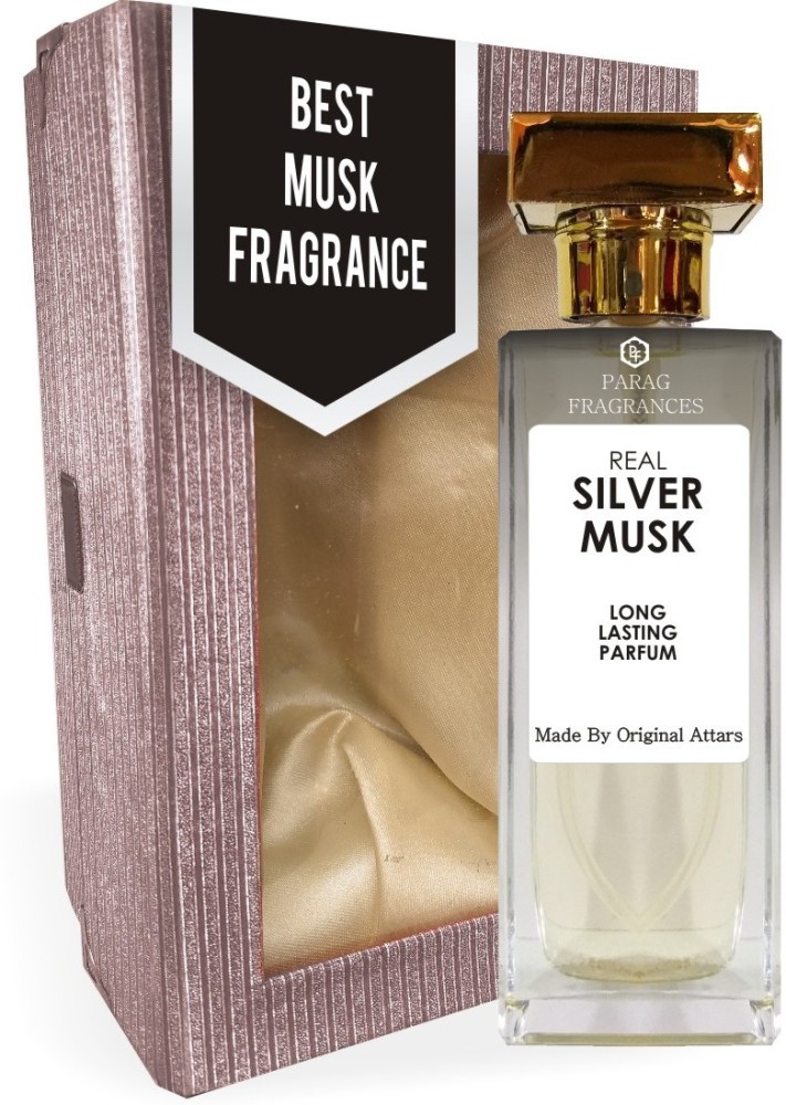 Silver outlet musk perfume