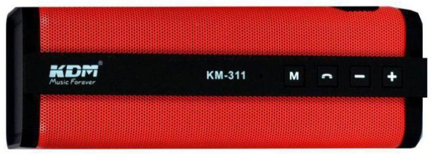 Buy Trendycart KDM KM 311 RED 3 W Bluetooth Speaker Online from
