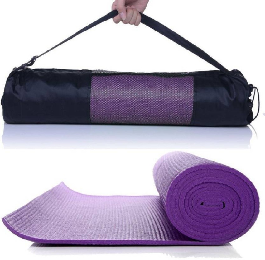 LaunchFort PVC comfort purple Yoga mat RB35 Purple 5 mm Yoga Mat - Buy  LaunchFort PVC comfort purple Yoga mat RB35 Purple 5 mm Yoga Mat Online at  Best Prices in India 