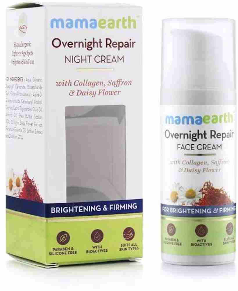 Mamaearth Skin Repair Night Cream for Glowing Skin Anti Ageing