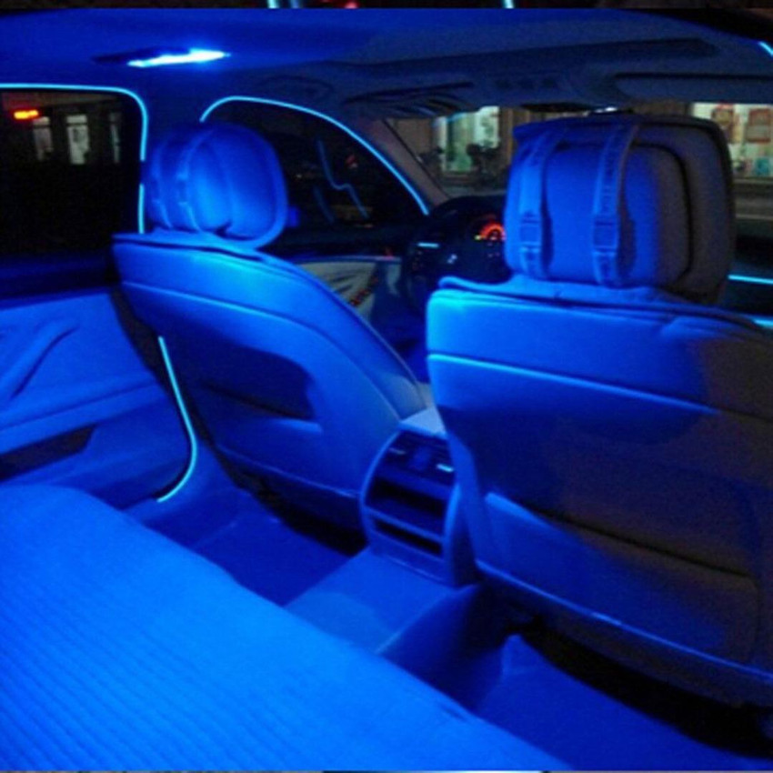 CARZEX EL Wire Car Interior Light Ambient Neon Light for Cars With