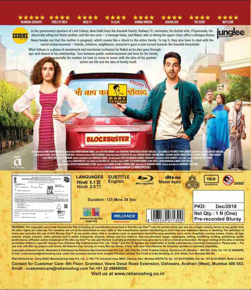 Badhaai ho watch online discount free dailymotion with english subtitles