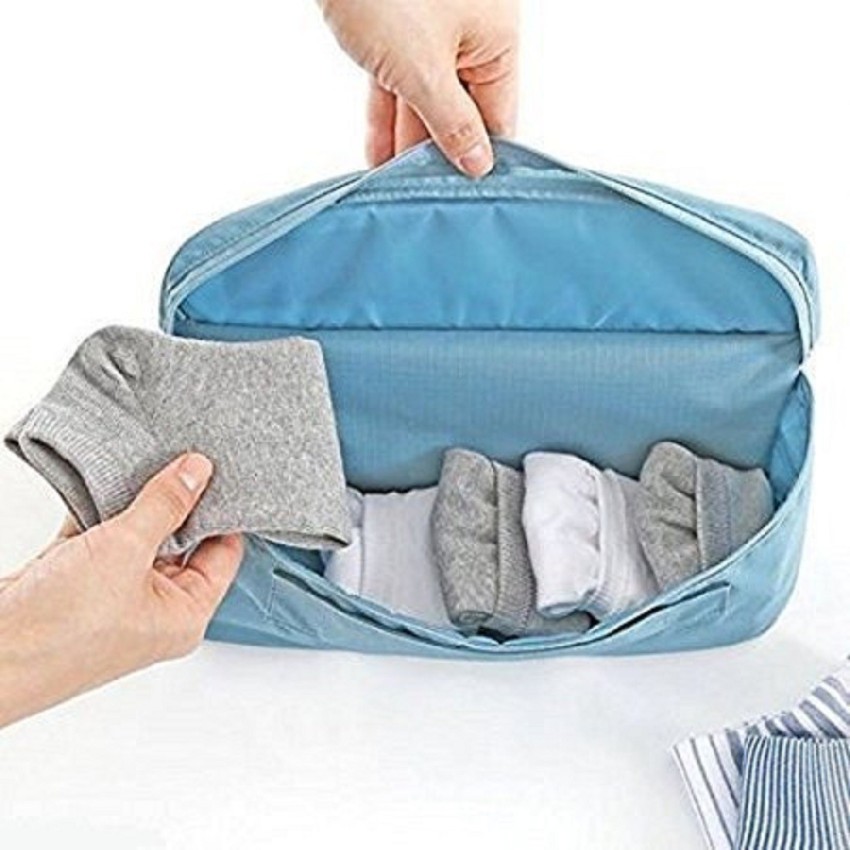 Buy VRLSE Travel Underwear Panties Bra Pouch Organizer Bag Pouch Waterproof  Personal Garment Bag Case Online at Best Prices in India - JioMart.