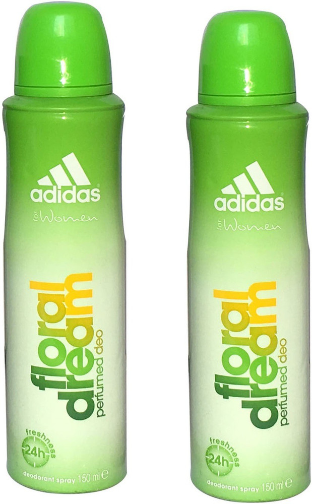 ADIDAS FLORAL DREAM PACK OF 2 Deodorant Spray For Women