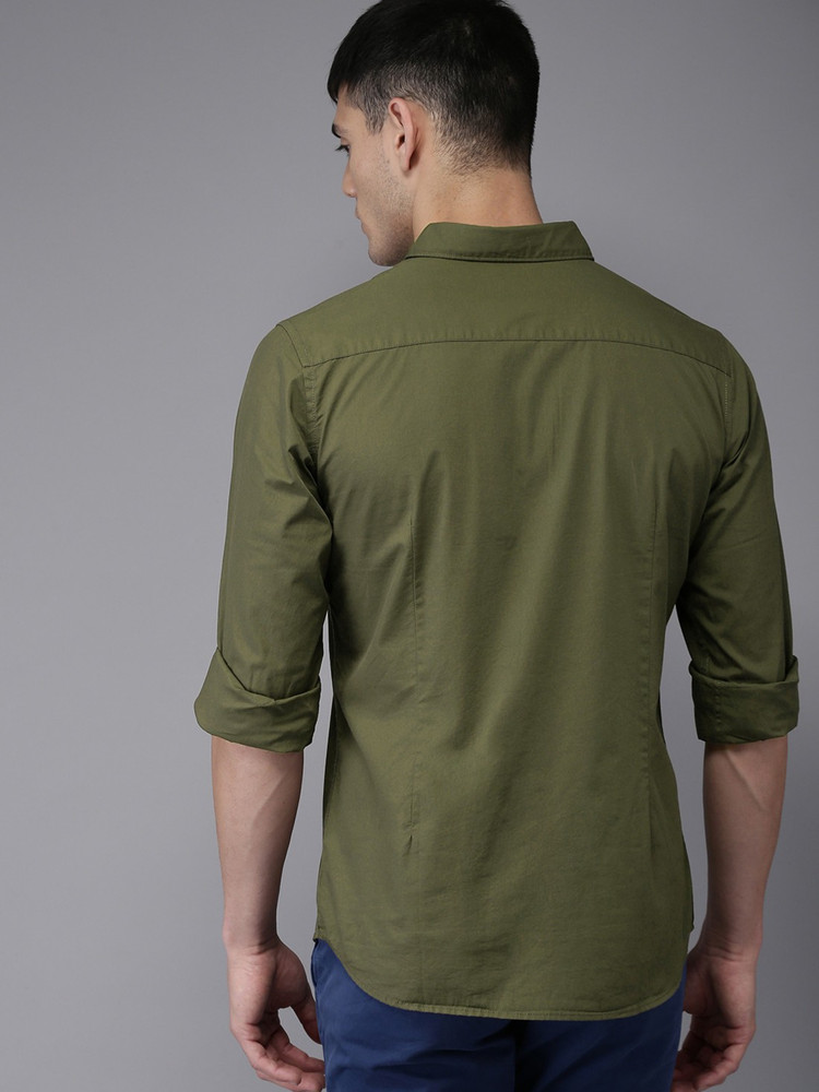 olive green shirt for boys