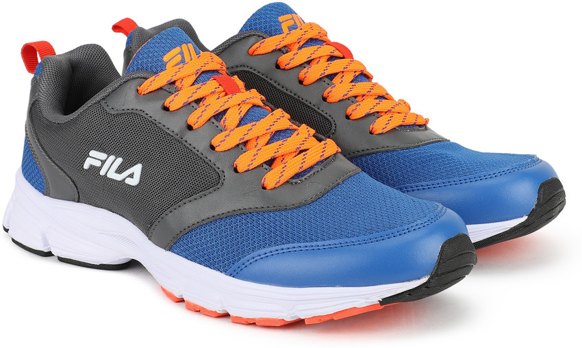 Orange fila new arrivals shoes