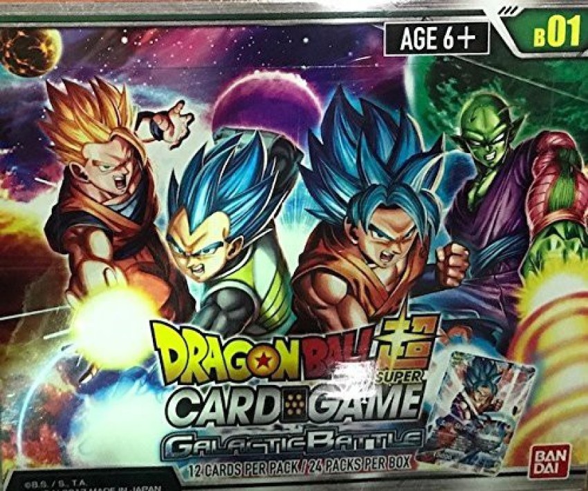Dragon Ball Z Galactic Battle Booster Pack Trading Card Game 
