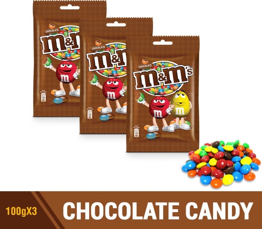 m&m's Milk Chocolate, 100g (pack of 3) Bars Price in India - Buy m&m's Milk  Chocolate, 100g (pack of 3) Bars online at