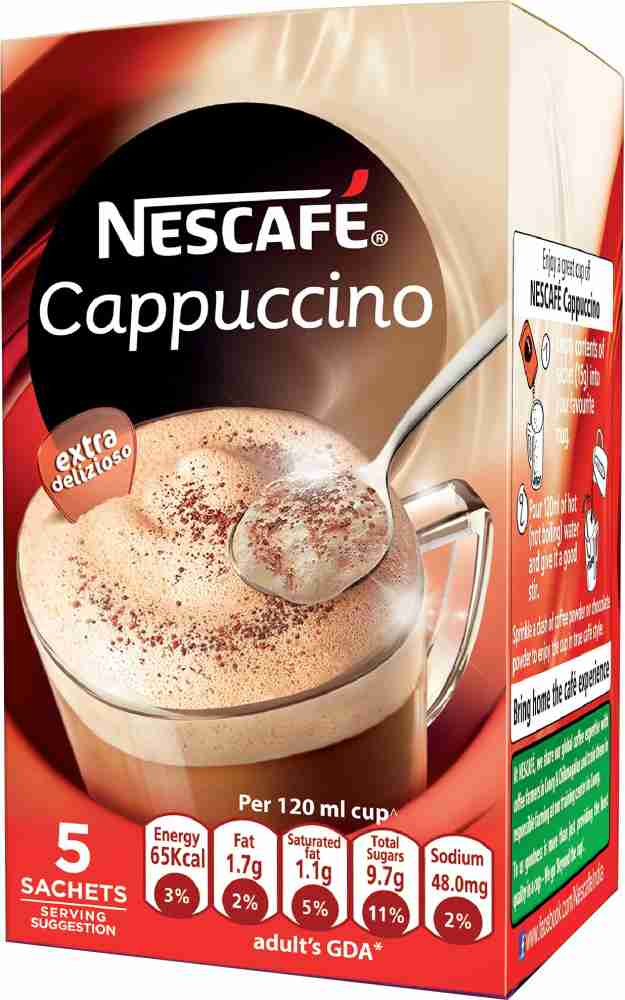 Nescafe Cappuccino Instant Coffee Price in India - Buy Nescafe Cappuccino  Instant Coffee online at