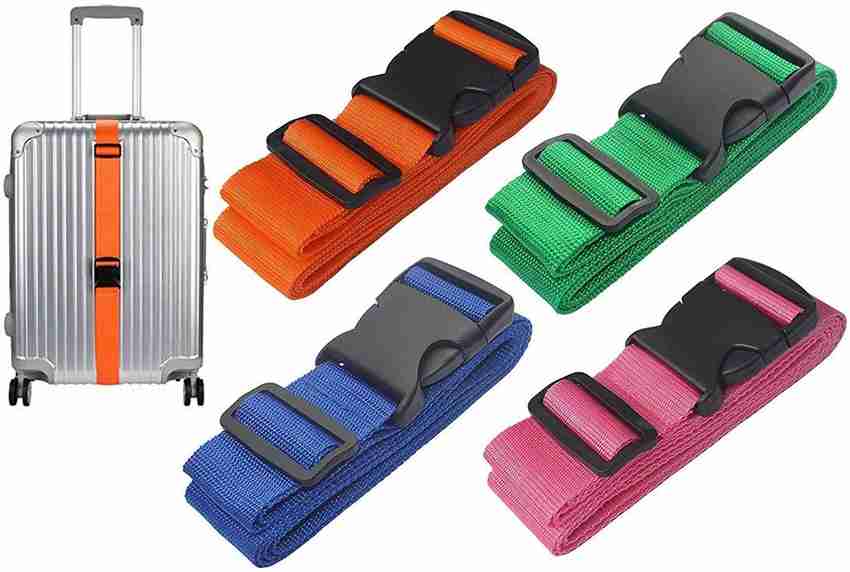 Lockable suitcase straps cheap