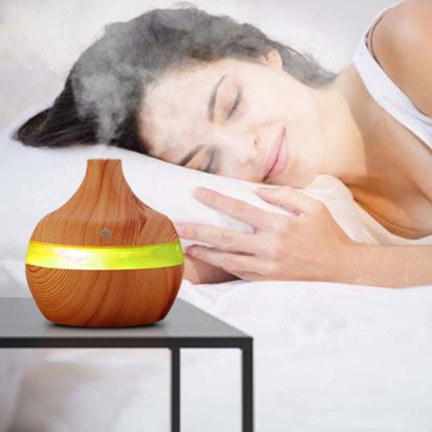 LAVANY USB Aromatherapy Air Humidifier, Led Night Light Mist Humidifier,  Night Lamp Design, Deep Sleep Mode - Ultra Quiet Humidifiers, for Car  Bedroom