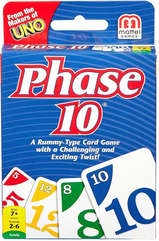 Mattel Phase 10 Card Game Intl: Buy Mattel Phase 10 Card Game Intl Online  at Best Price in India