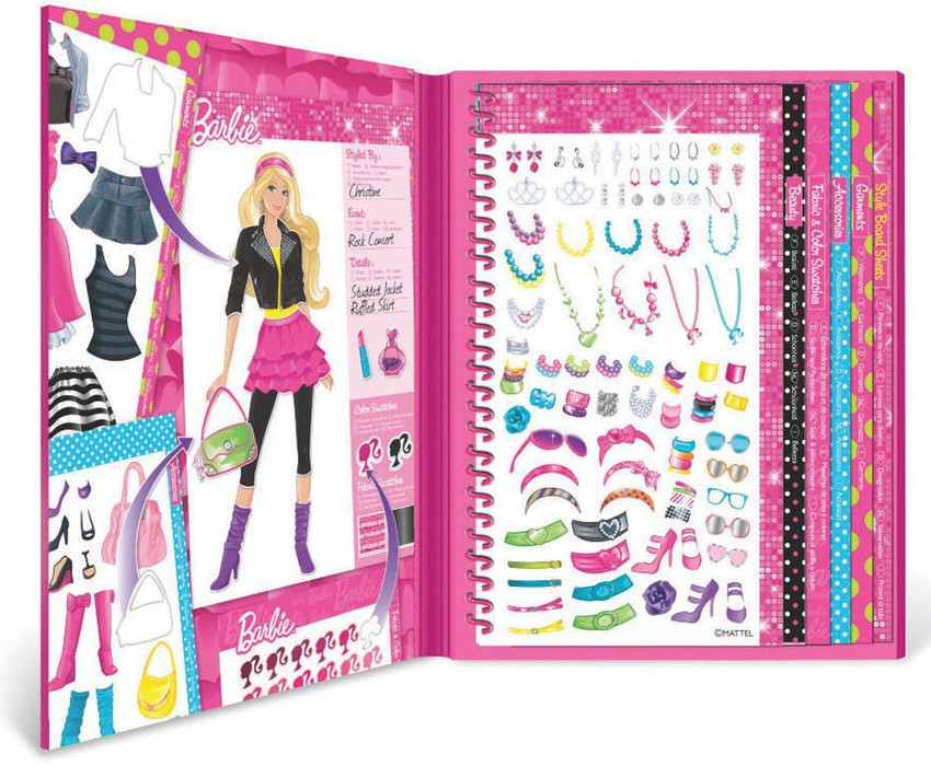 Barbie fashion outlet sticker stylist