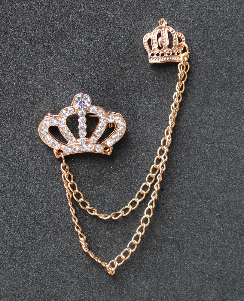 TIED RIBBONS Latest Crown Design Men s Brooch for Pagdi