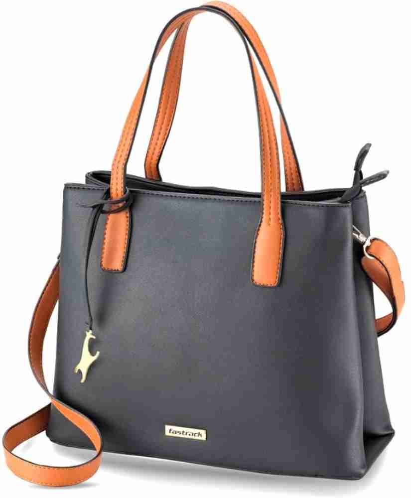 Buy Fastrack Women Black Brown Messenger Bag Black Online Best