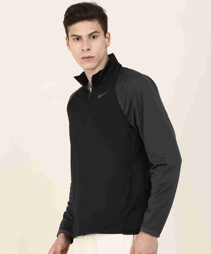NIKE Full Sleeve Solid Men Jacket Buy NIKE Full Sleeve Solid Men