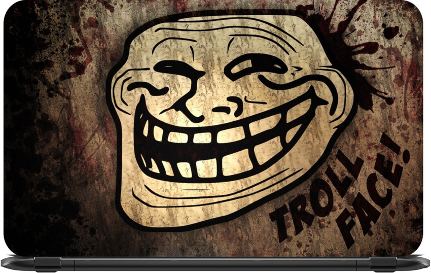 Excited Troll Face Internet Meme Decal Sticker – Decalfly