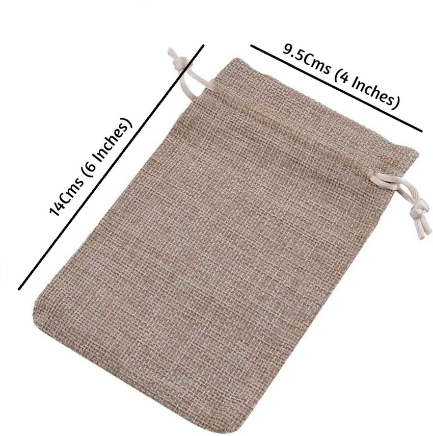 Lifekrafts Jute Bag 10 Pouch Jute Beige Price in India Flipkart