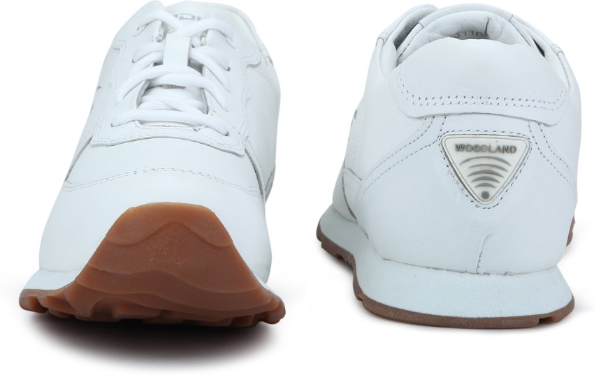 Buy Woodland Men's Khaki Leather Sneakers - (11 UK) at Amazon.in