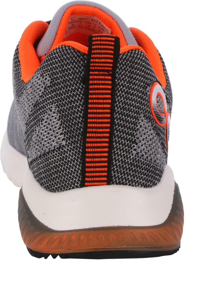 Calcetto shoes grey orange sale