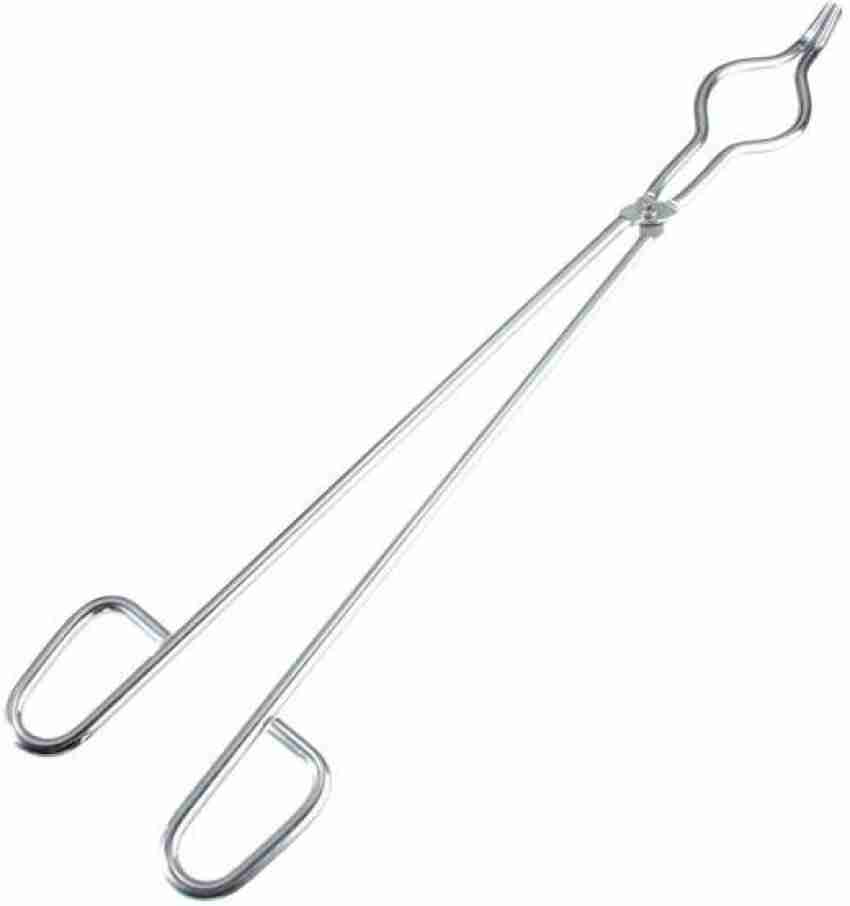 SBRMART 45cm Stainless Steel Crucible Tong Clamp Graphite