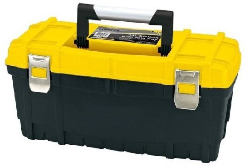 Inditrust 19 inch ABS Plastic Tool Box With Handle Electric Accessories  Toolbox With Tray Compartment Storage And Organizers Art Box Tool Box with  Tray Price in India - Buy Inditrust 19 inch