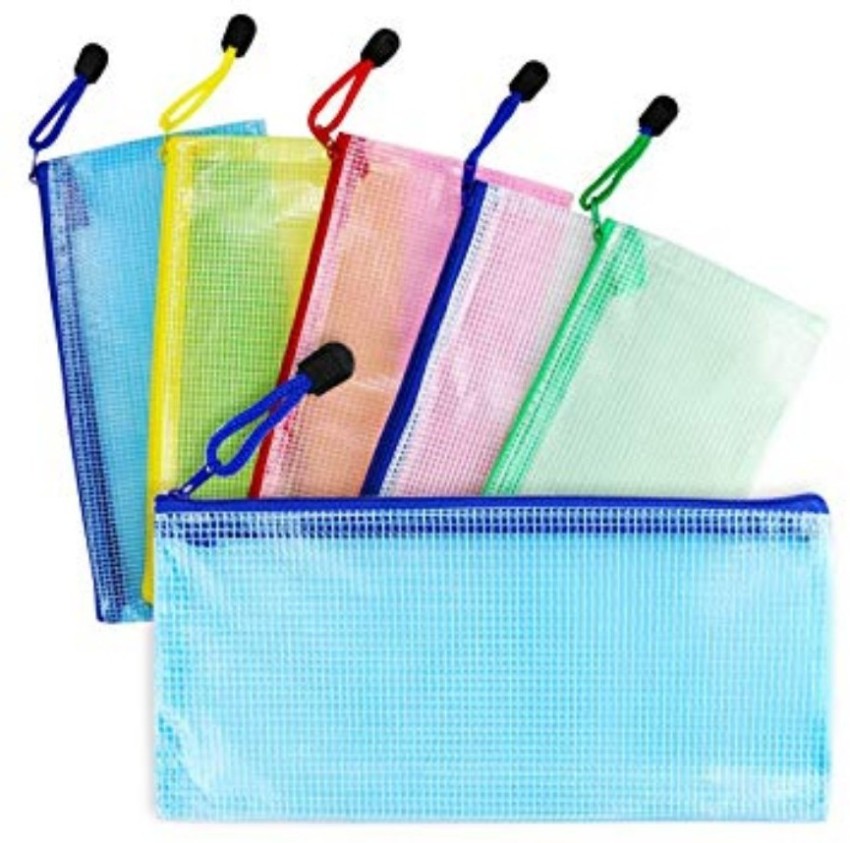 Document Waterproof Bags Organizer Case with Coded Lock Zipper