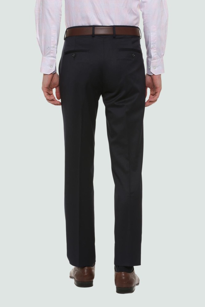 Buy online Black Cotton Formal Trouser from Bottom Wear for Men by Zido for  899 at 68 off  2023 Limeroadcom