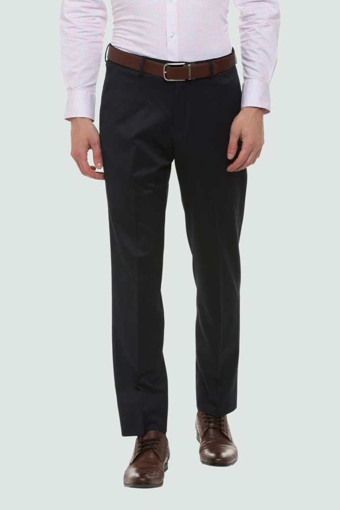 LOUIS PHILIPPE Solid Super Slim FlatFront Formal Trousers  Lifestyle  Stores  Waltair Ward  Visakhapatnam